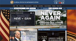 Desktop Screenshot of flhouse.gov
